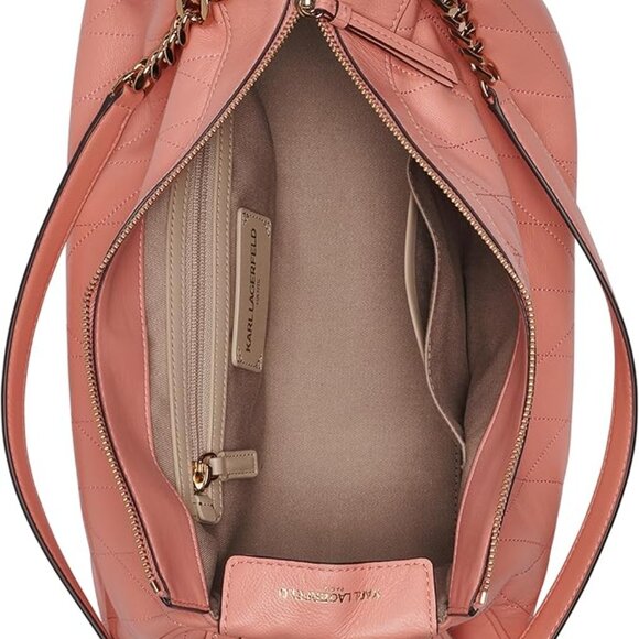 NWT Karl Lagerfeld Lafayette Satchel - Picture 3 of 7